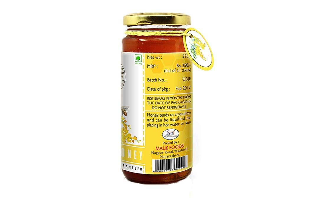 The Honey Shop Acacia Honey    Glass Jar  325 grams